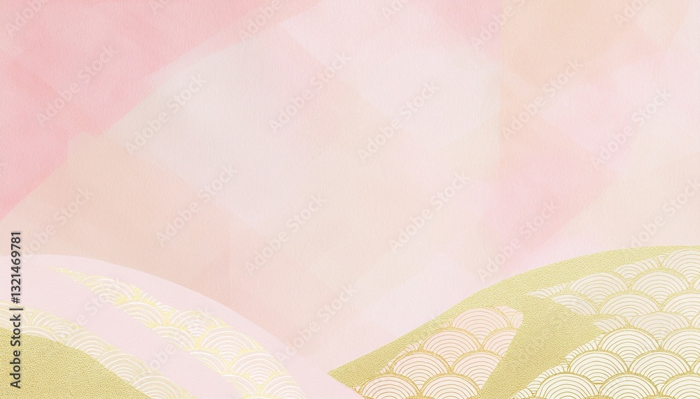 Obraz premium 薄桃色のかわいい背景素材