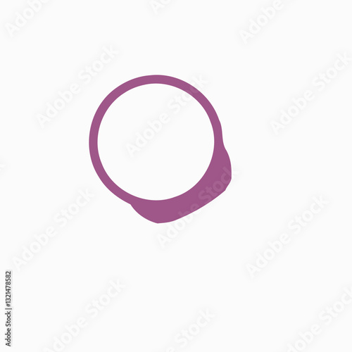 Minimalist Wedding Ring: An elegant wedding ring rendered in a modern style. The focus is on its clean lines, smooth curves, and a minimalist aesthetic. It evokes romance and commitment.
