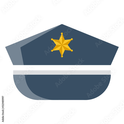 service cap illustration.