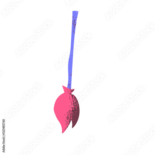 witch broom textured.