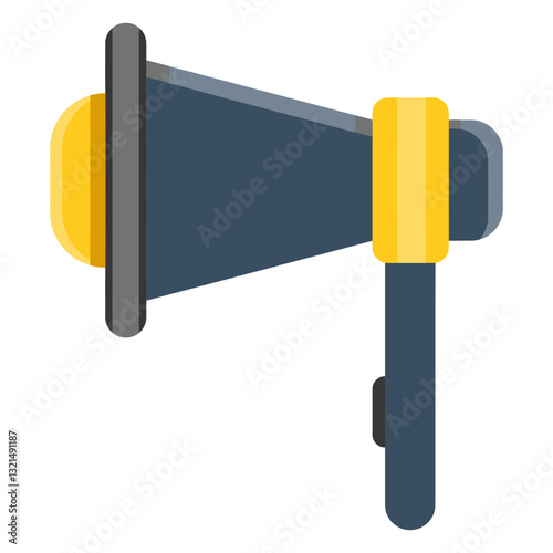 megaphone loudspeaker illustration.