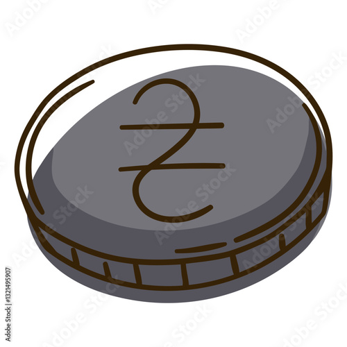 ukraine hryvania coin.