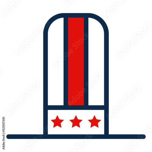 american top hat icon.