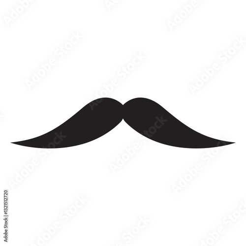 the english moustache icon.