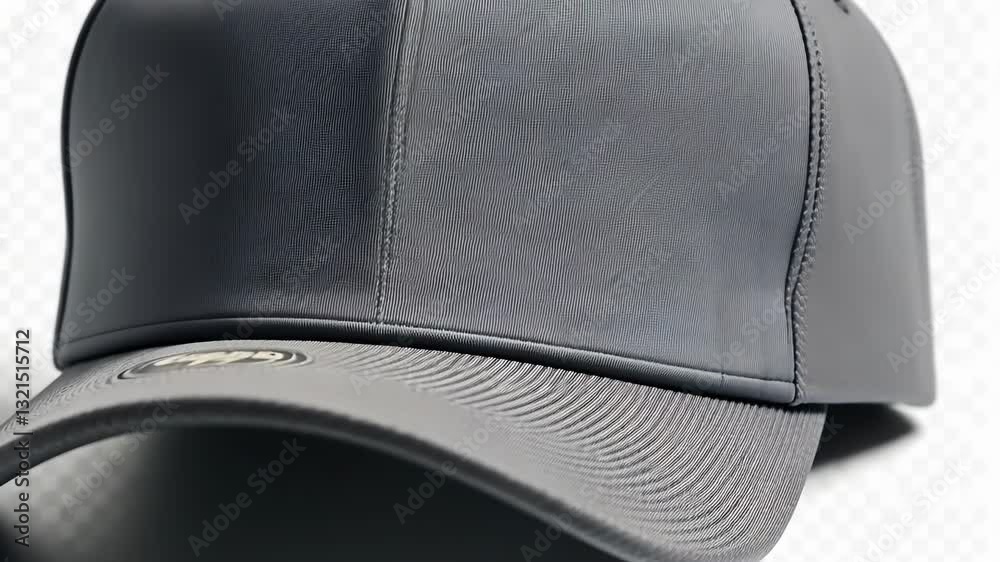 cap mockup front view,  isolated cutout, object with shadow on transparent background, hat is a baseball cap, hat, cap, fashion, baseball, isolated, cloth, blank, sport, visor
