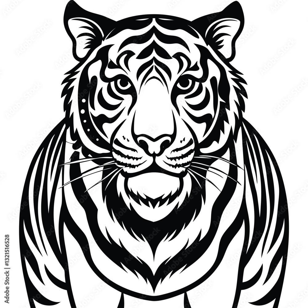 tiger head vector tiger head vector