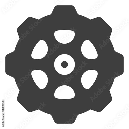 sprocket cog icon.