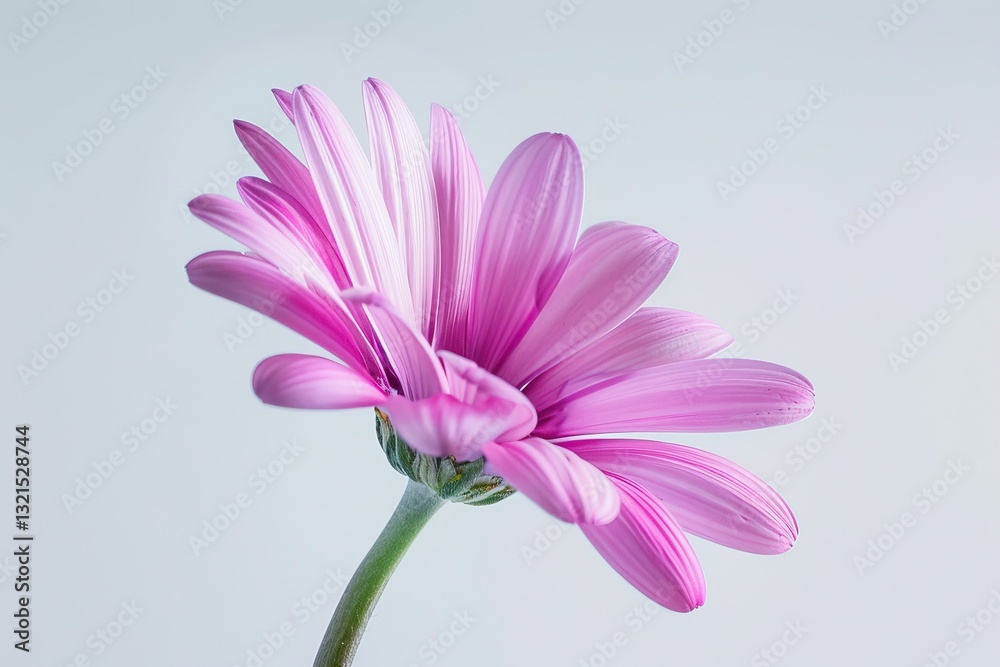 A delicate pink flower with layered petals stands gracefully against a soft, neutral background. A delicate pink flower with layered petals stands gracefully against a soft, neutral background.