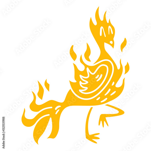 animal simple phoenix.