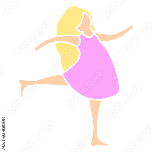 amateur ballet dance icon.