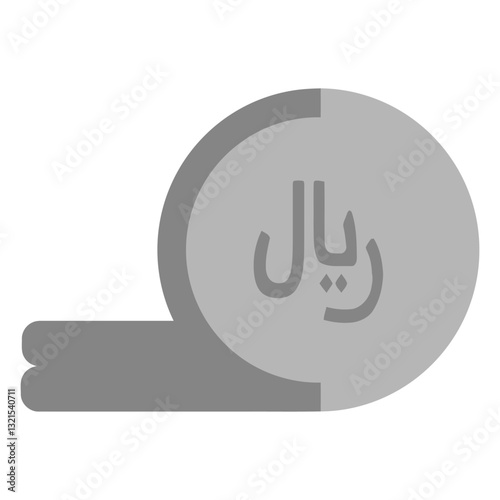  iranian coin currency icon.