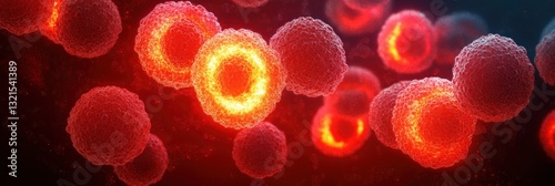 Wallpaper Mural Monkeypox Virus Infectious Disease Outbreak in Animals and Humans Close-Up Scientific Illustration Torontodigital.ca