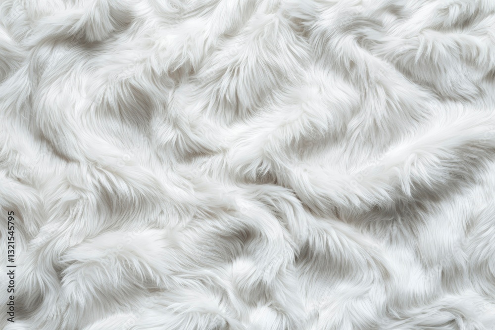 Soft white faux fur texture Soft white faux fur texture