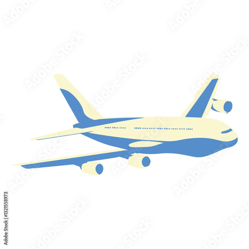 plane aeroplane airplane illustration.