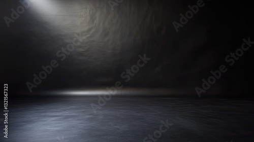 Smooth black studio backdrop with subtle soft shadows, perfect for professional product photography
