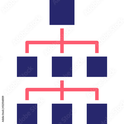 Hierarchical Structure Icon
