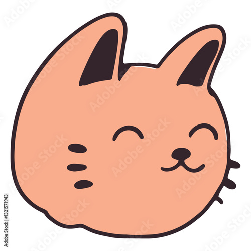  self esteem cat cute icon.