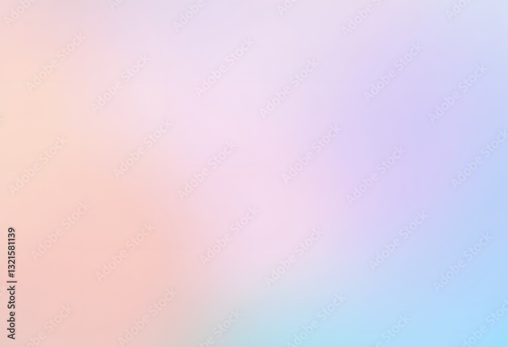A gradient of pastel colors blending smoothly, soft and dreamy aesthetic A gradient of pastel colors blending smoothly, soft and dreamy aesthetic