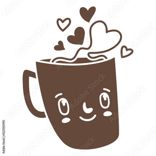 coffee cup cut out lovely.
