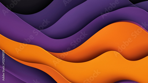 Dynamic gradient waves in vibrant colors creating a captivating visual experience