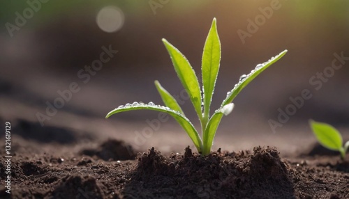 Rare Heirloom Tomato Seedlings Sprouting in Terracotta Pots with Mycorrhizal Fungi | Niche Organic Cultivation