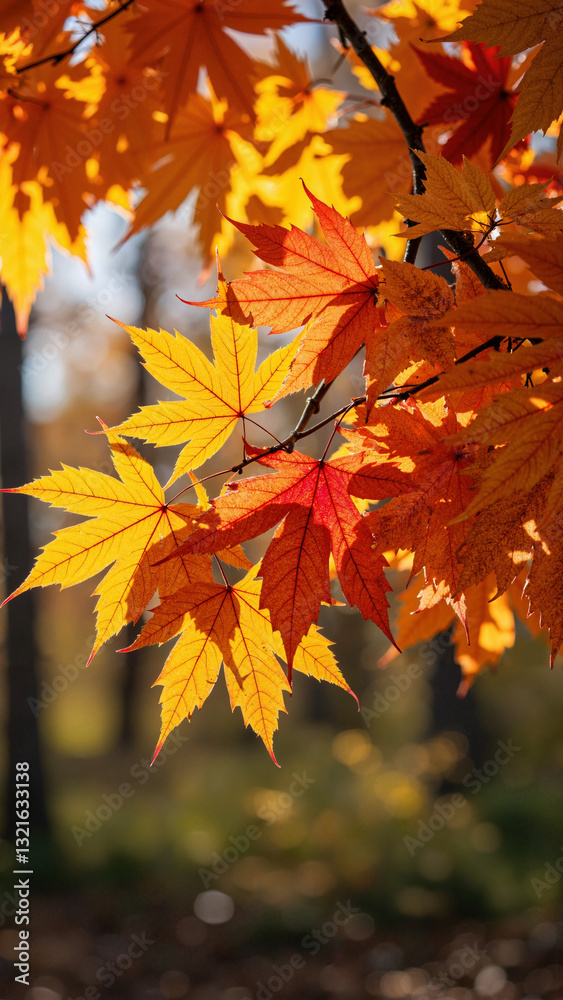 Vibrant Autumn Maple Leaves Isolated on Transparent Background for Seasonal Marketing and Cozy Home Decor Vibrant Autumn Maple Leaves Isolated on Transparent Background for Seasonal Marketing and Cozy Home Decor