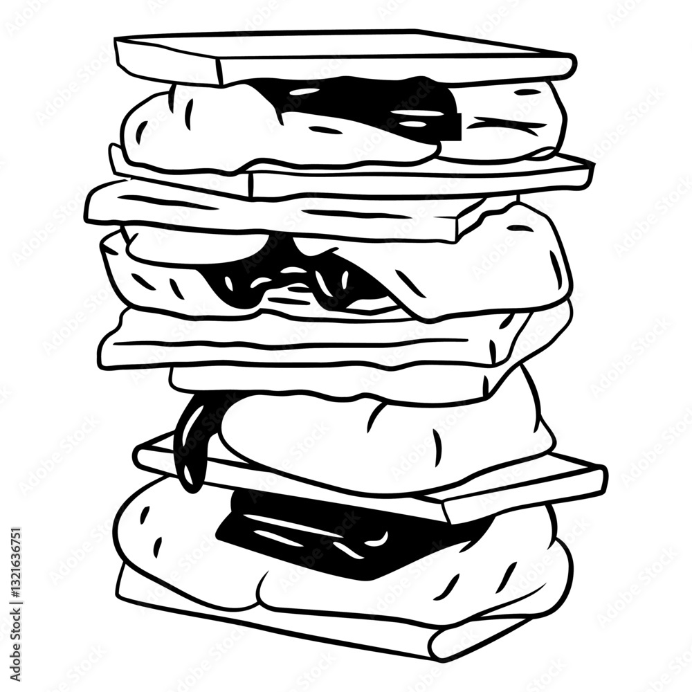 simple sweets s mores food.eps simple sweets s mores food.eps