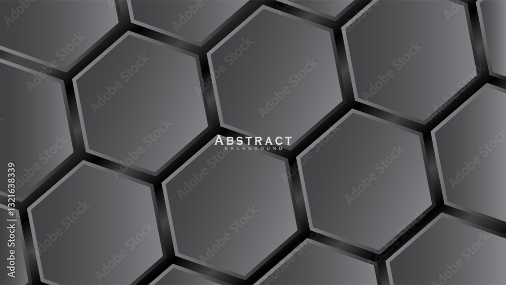 Hexa Dark Abstract Geometric Wide Banner Design Background Hexa Dark Abstract Geometric Wide Banner Design Background