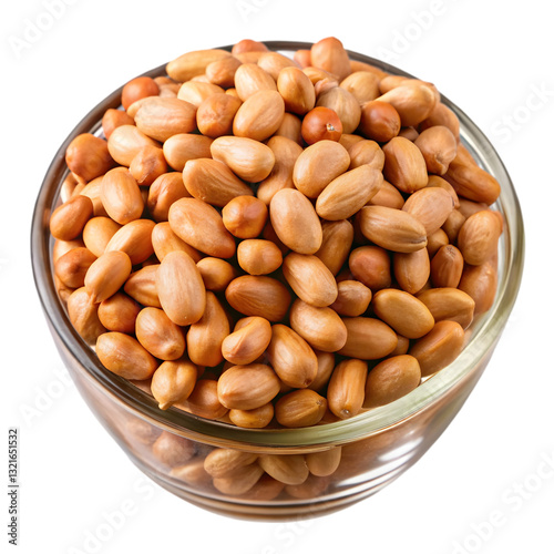 Tasty peanuts technically legumes isolated on transparent background  
