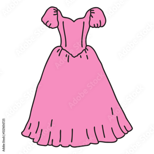 dress color stroke 80s.eps