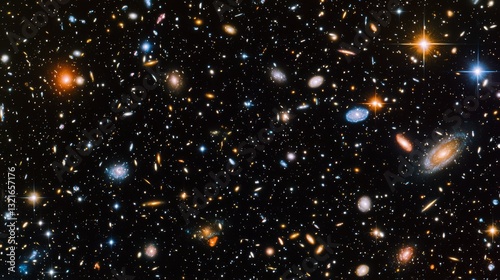 Galactic Tapestry Above Earth