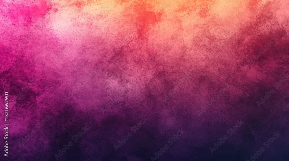 Obraz premium Abstract colorful smoke, vibrant texture, background design, website banner