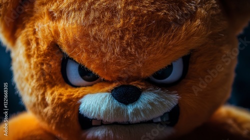 Fierce Plush Toy Close-Up