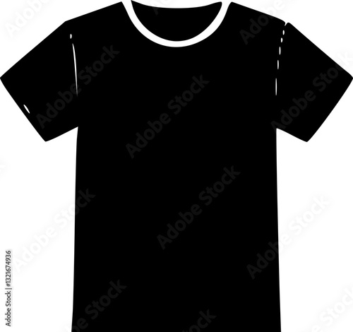 Monochrome black and white t-shirt design minimal modern abstract vector graphic illustration fashion apparel style art pattern print