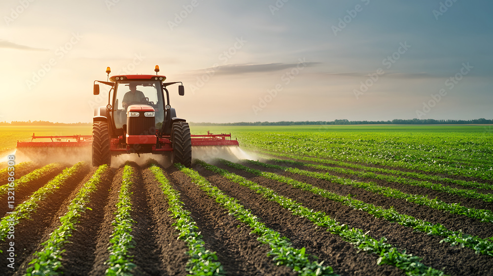 Italian farmer using a tractor to spread organic fertilizer on the field, promoting sustainable farming practices.
Italian farmer using a tractor to spread organic fertilizer on the field, promoting sustainable farming practices.