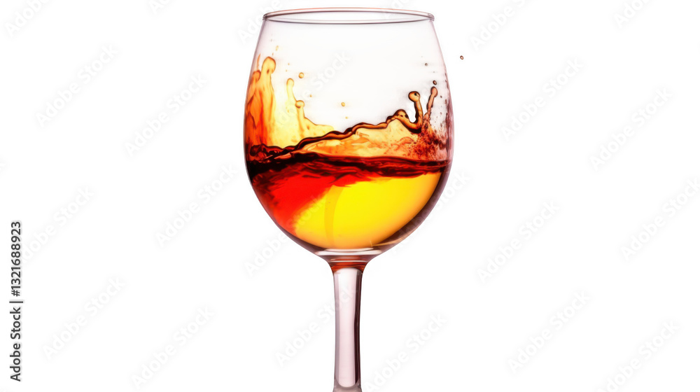 Wine Glass isolated on transparent background, Generative ai.
Wine Glass isolated on transparent background, Generative ai.