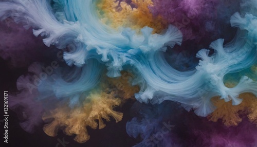 Experimental Ink in Alcohol Macro: Hyper-Detailed Cosmic Swirls, Petri Dish Art & Scientific Fluid Dynamics