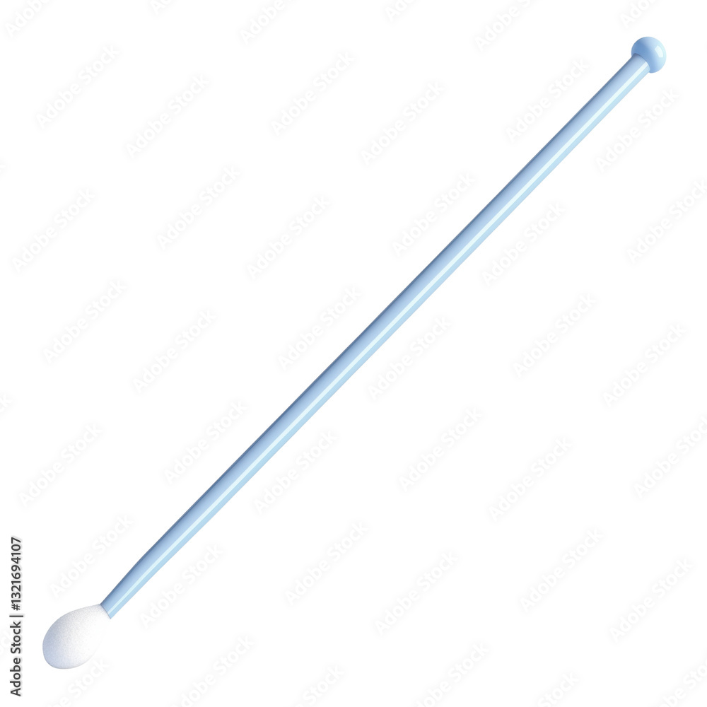Soft Foam Applicator on a Long Blue Handle for Makeup and Craft Use Soft Foam Applicator on a Long Blue Handle for Makeup and Craft Use