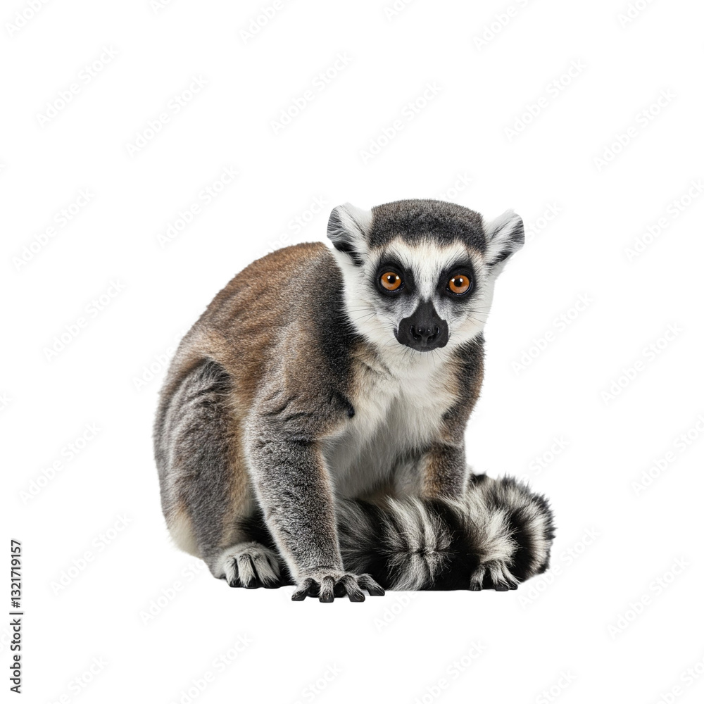 Obraz premium Lemur - made using generative AI