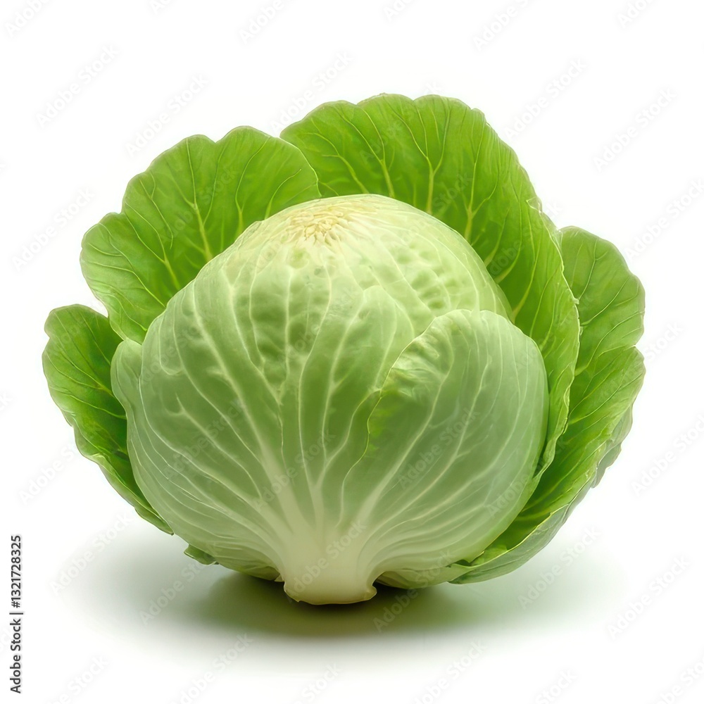 Fototapeta premium Whole Green Cabbage