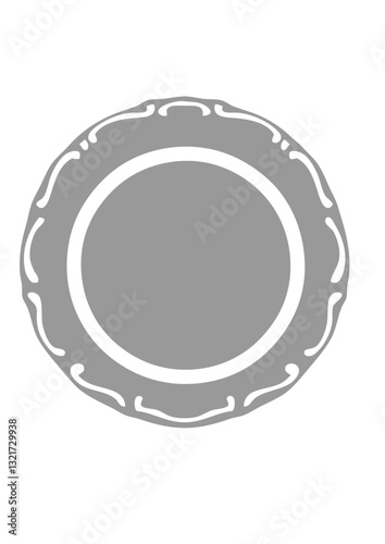 assiette faience