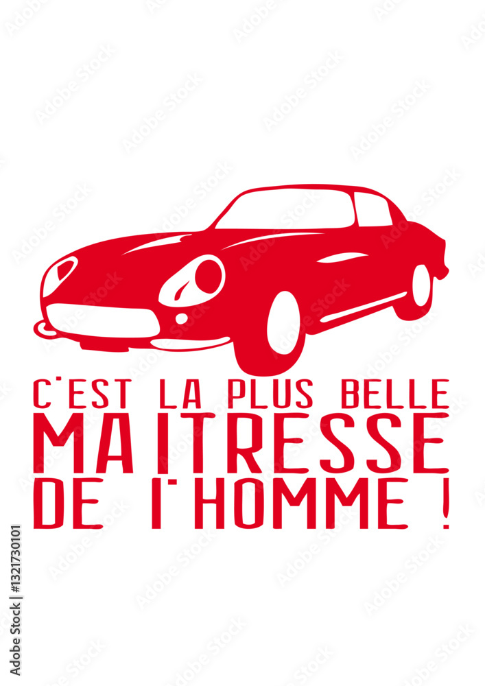 voiture maitresse homme humour