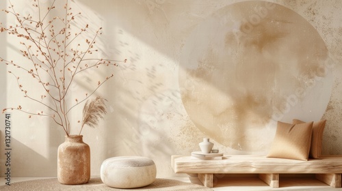 Ashwagandha root and powder, a popular adaptogenic herb for daily health.