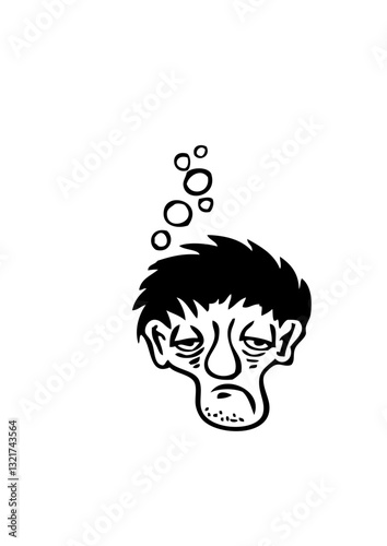 gueule de bois tete fatigue