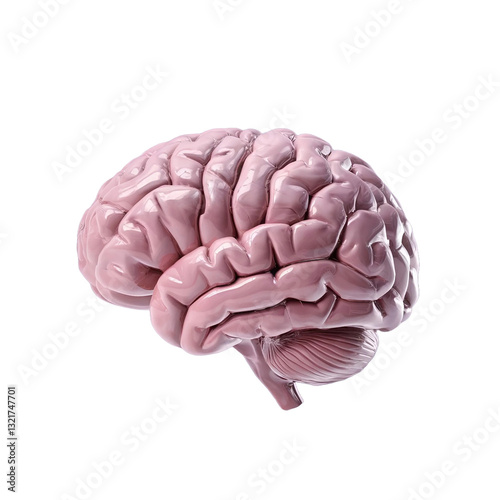 brain lateral 3d png image