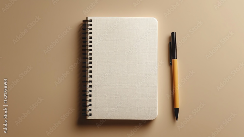 Empty notebook background for journaling Empty notebook background for journaling