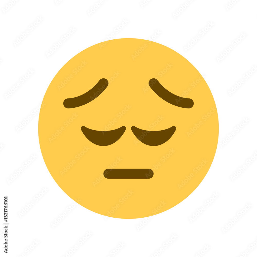 Fototapeta premium Disappointed Face 