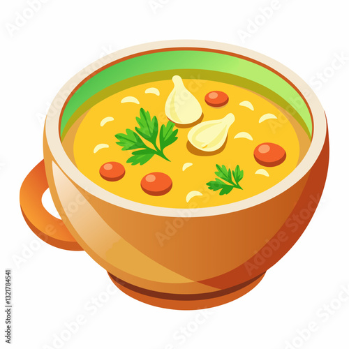 tomato soup with basil