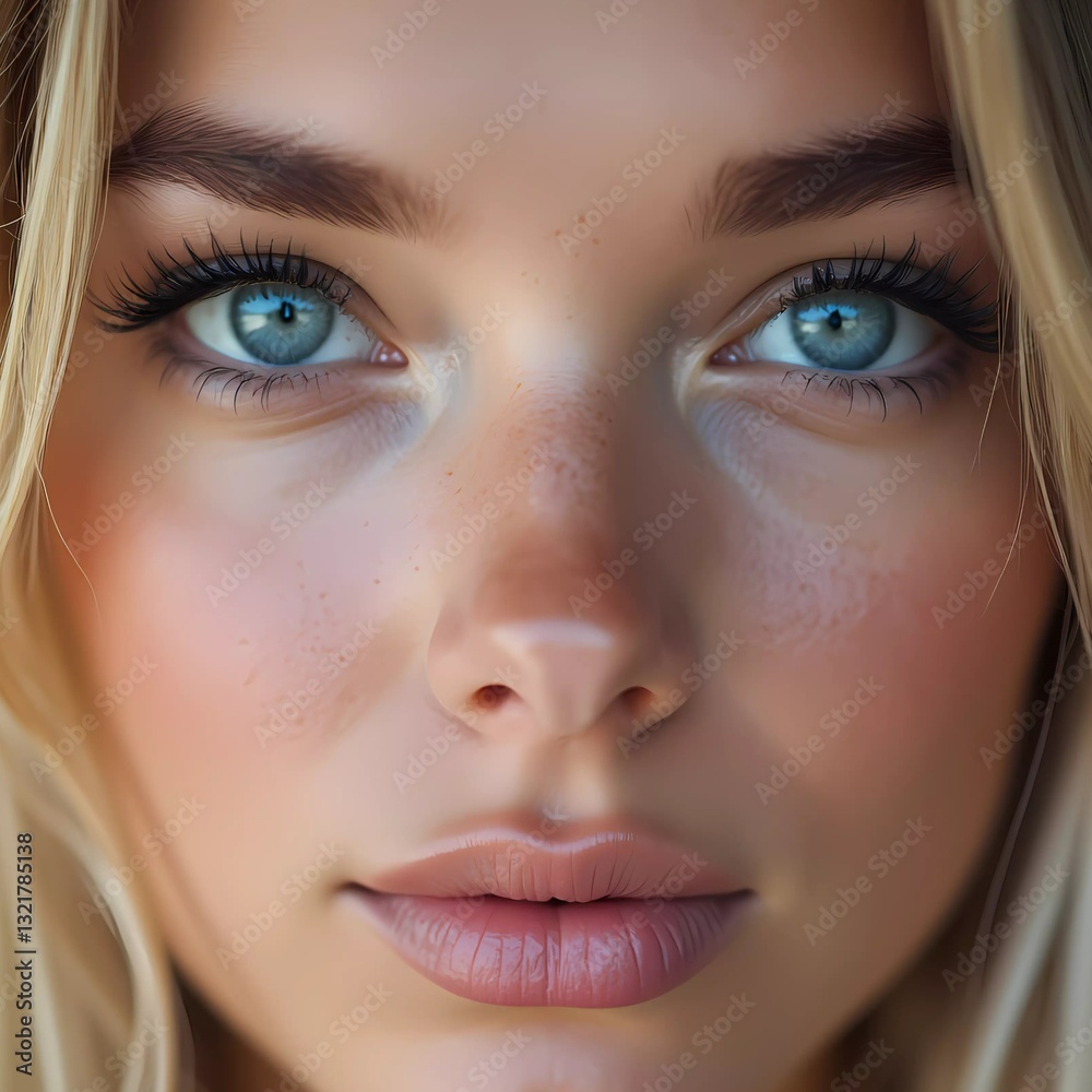 Fototapeta premium El poder de unos ojos de colores 