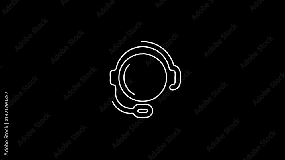 Flat Lineal Animated Icon Set | Communication, Messaging & Customer Support
